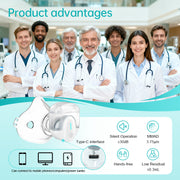 Breathe Better Anywhere — Compact, Quiet & Easy-to-Use Respiratory Care.