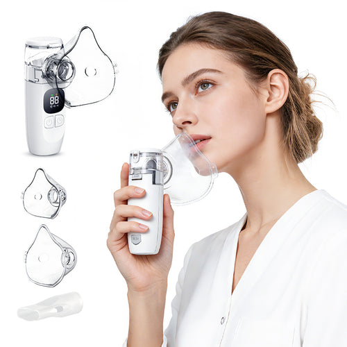 Portable Mesh Nebulizer – Fine Mist for Daily Respiratory Care