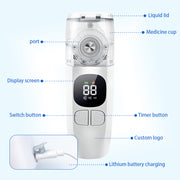 Portable Mesh Nebulizer – Fine Mist for Daily Respiratory Care