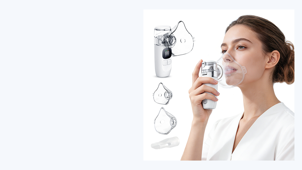 Portable mesh nebulizer lifestyle image