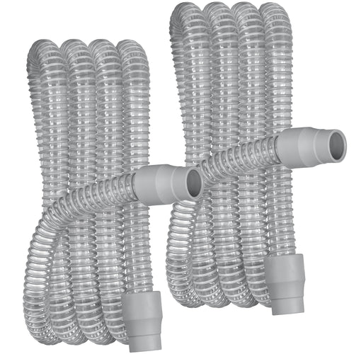 2-pack CPAP Hose, Universal CPAP Tubing - 6 Foot (72") Standard 22mm, Compatible with Most CPAP, BiPAP, and BiLevel Machines, Durable, Flexible, Leakage Free, Gray