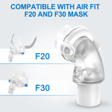 Replacement Swivel Elbow Connector for Airfit F20 F30, One pack