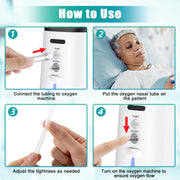 10 Pack 6.5Ft Adult Oxygen Nasal Cannula, Soft Oxygen Tubing for Adult