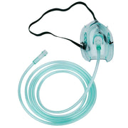3 Pack Oxygen Masks for Face Adult, L Size Oxygen Mask with 6.6' Ft Tubing and Adjustable Elastic Strap- NO Cup