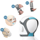 Resmed AirFit/AirTouch N20 Headgear Replacement, Medium, Blue