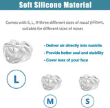 Nasal Pillow Supplies with Headgear, Frame, Tube and 3 x Nasal Pillow