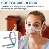 Resmed AirFit/AirTouch N20 Headgear Replacement, Medium, Blue