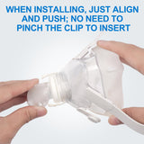 Replacement Swivel Elbow Connector for Airfit F20 F30, One pack